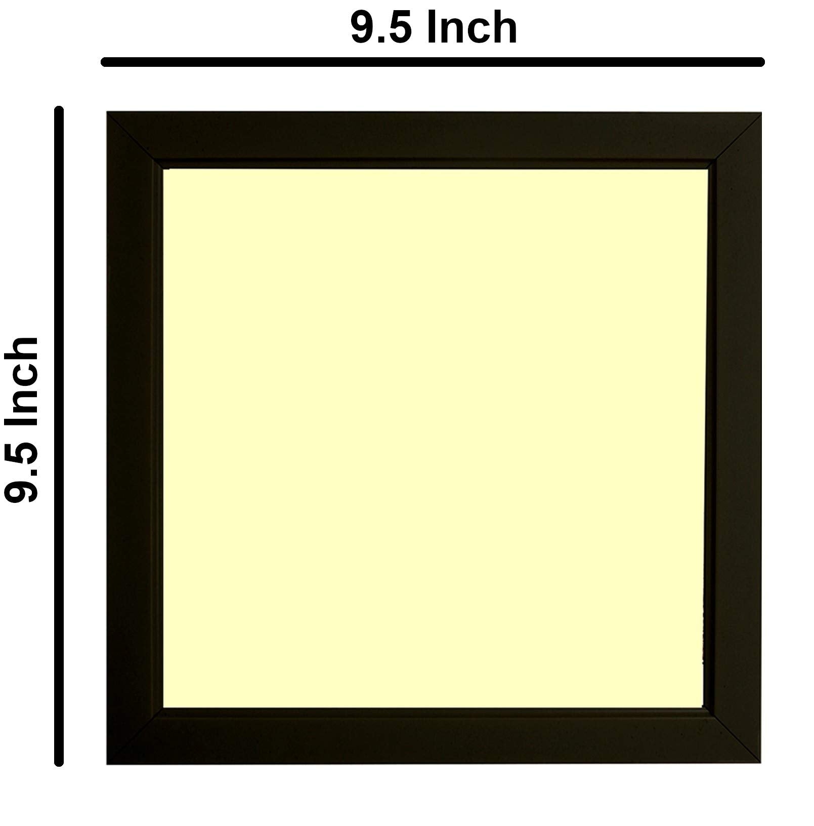 Indianara 3 Piece Set of Framed Wall Hanging Motivational Office Decor Art Prints 8.7 inch X 8.7 inch Without Glass-Multicolour